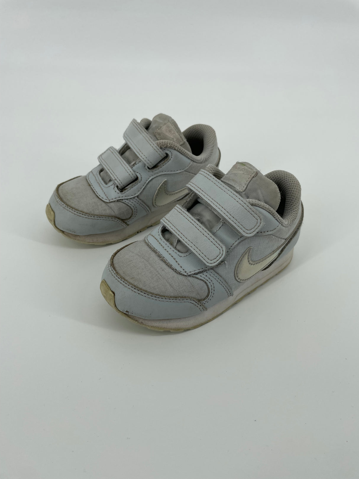 MD Runner 2 Sneakers Lichtblauw Klittenband Maat 25