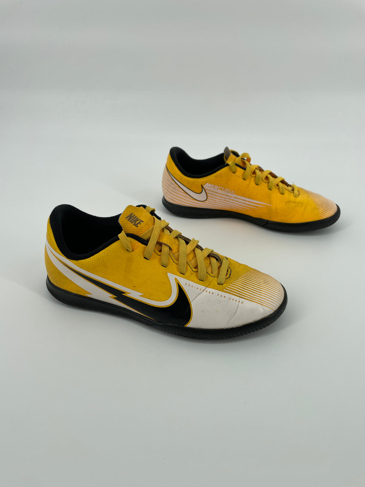 Mercurial Indoor Voetbalschoenen Geel Maat 33