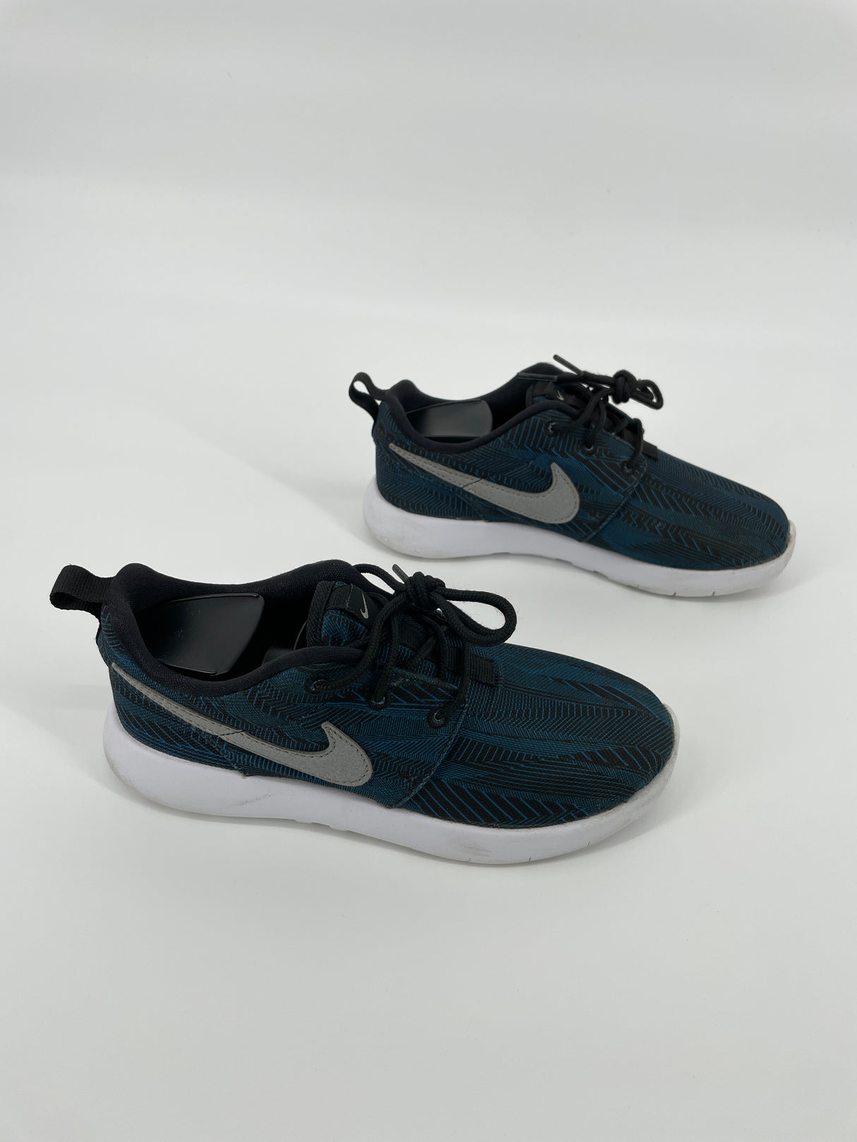 Roshe One Run Print Blauw Zwart Maat 33