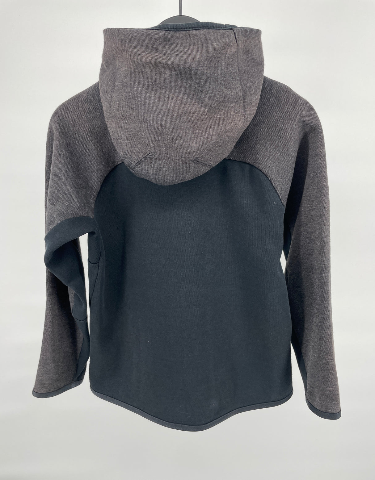 Tech Fleece Vest Capuchon Grijs Zwart Maat 128 / 134