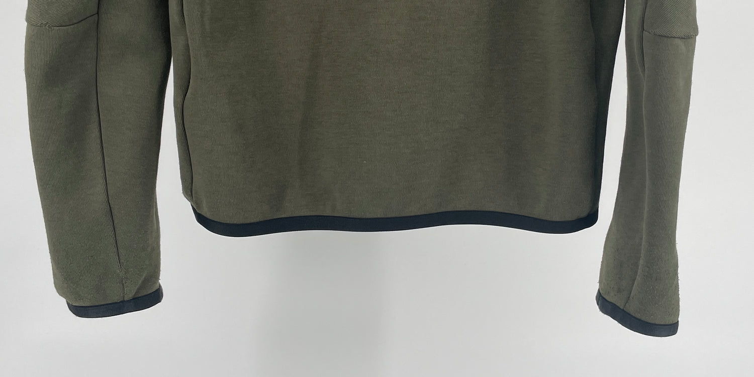 Tech Fleece Vest Capuchon Groen Maat 140 / 146