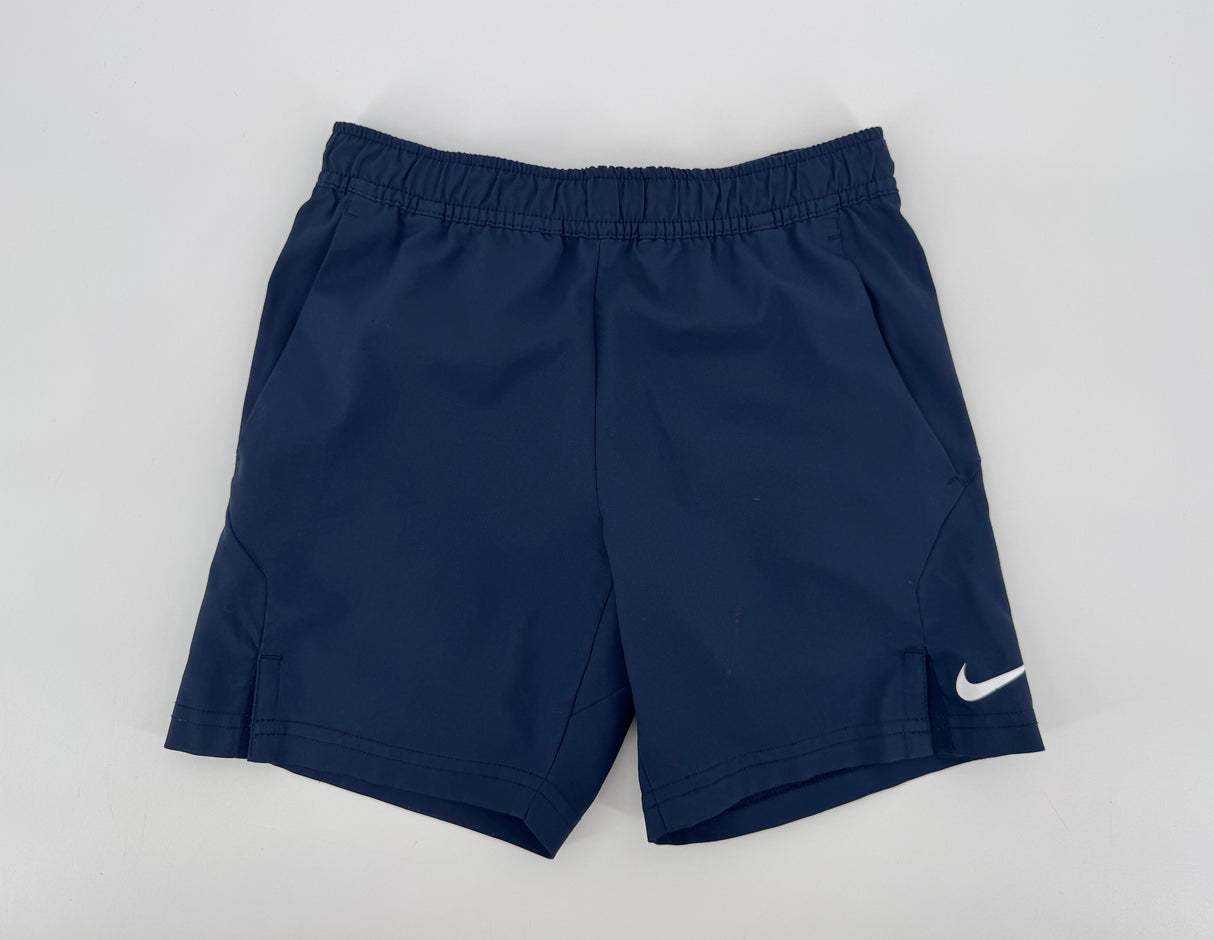 Tennis Short Court Donkerblauw Maat 128 / 134