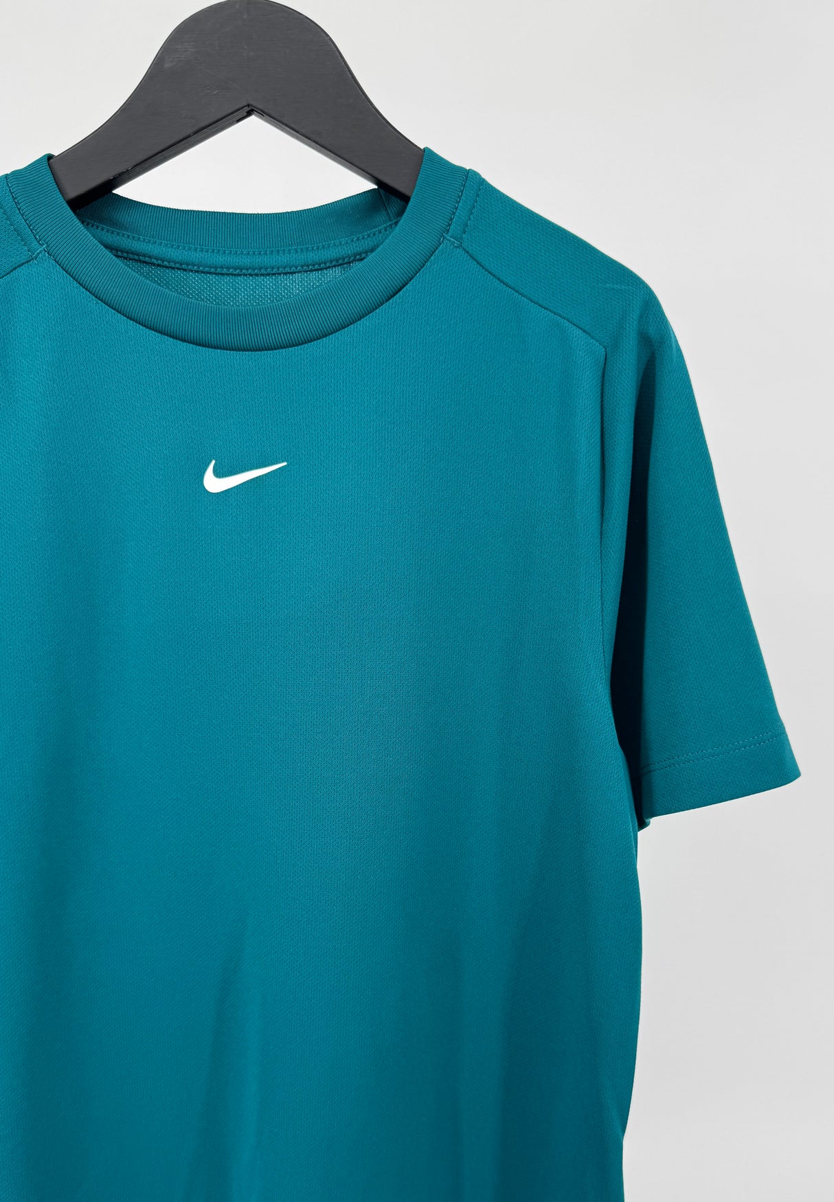 T-shirt Tennis Donkergroen Maat 140 / 146