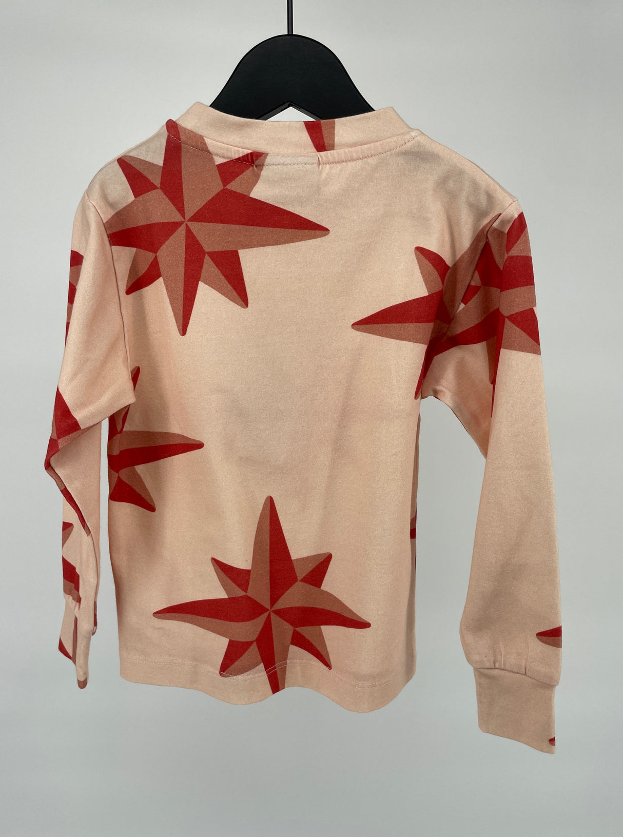 Longsleeve Perzik Rood Sterren