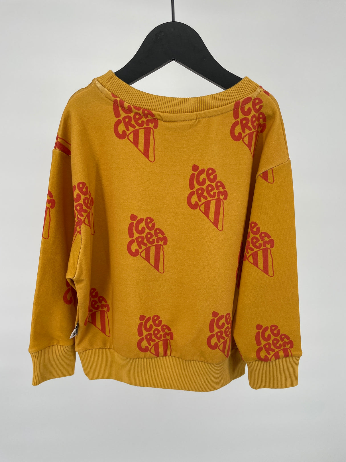Trui Geel Icecream Maat 98 / 104