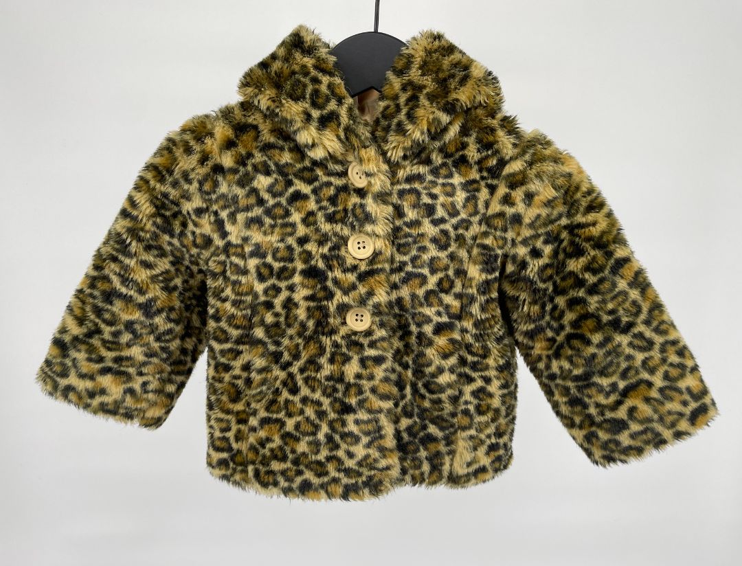 Jas Bruin Luipaard Maat 86