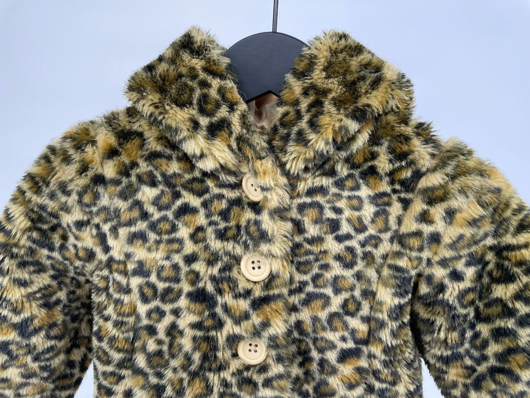 Jas Bruin Luipaard Maat 86