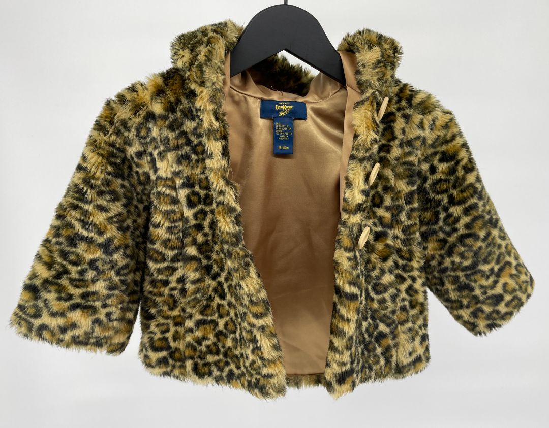 Jas Bruin Luipaard Maat 86