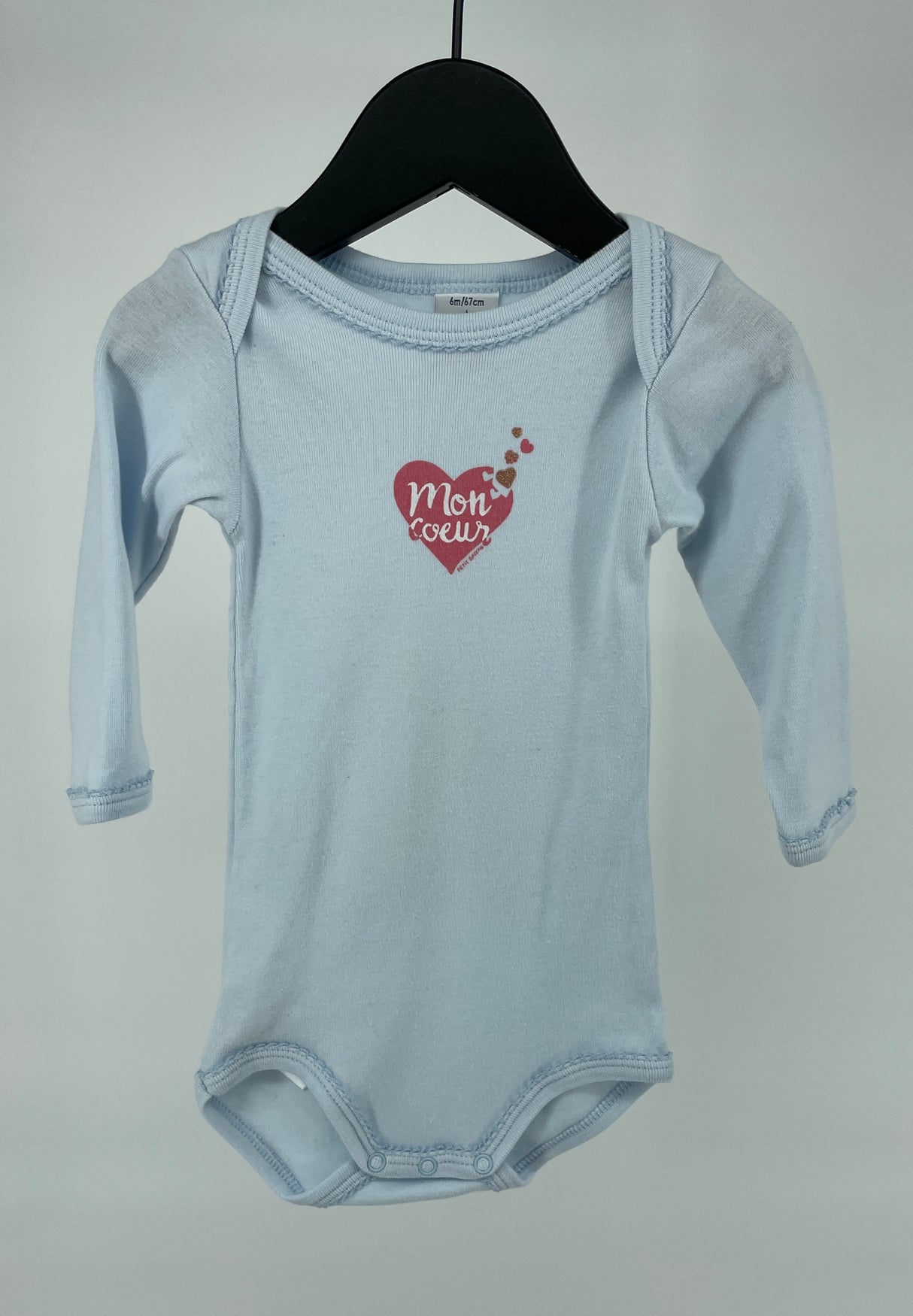 Romper Lichtblauw Mon Coeur Maat 68