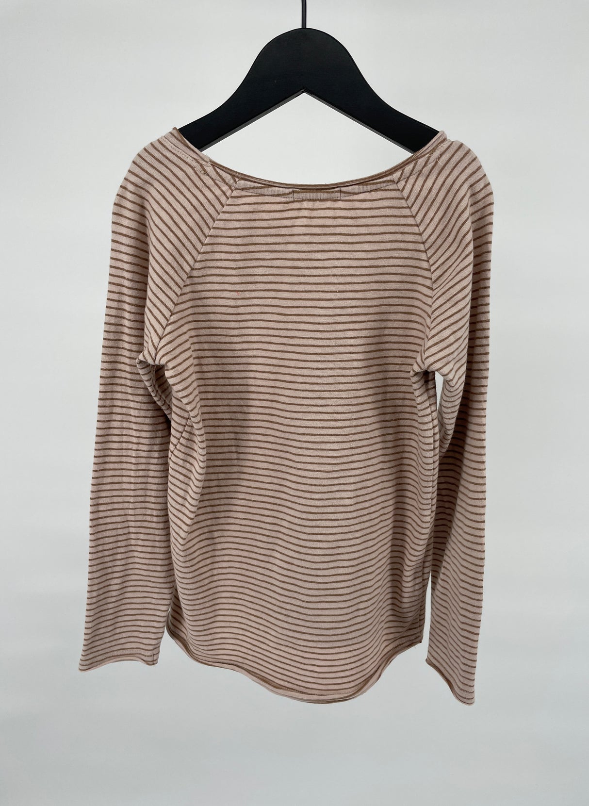 Longsleeve Bruin Gestreept Maat 116