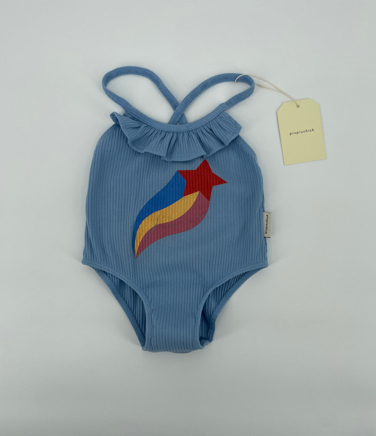 Badpak Lichtblauw Ster Roesjes Maat 98