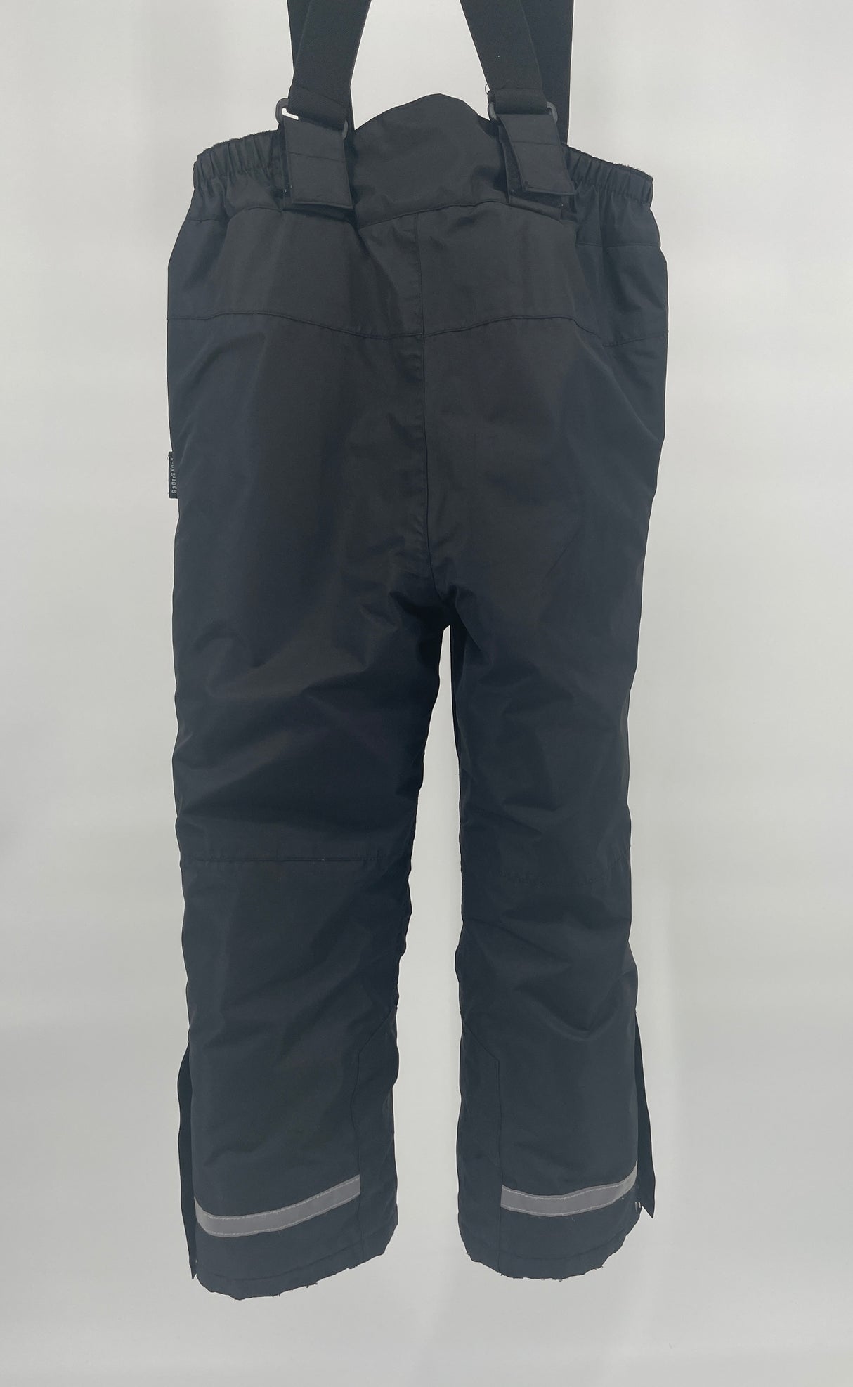 Skibroek Zwart met Bretels Maat 128