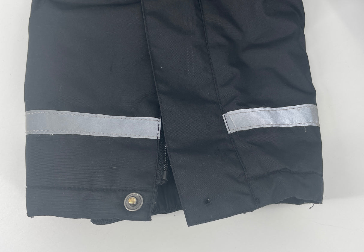 Skibroek Zwart met Bretels Maat 128