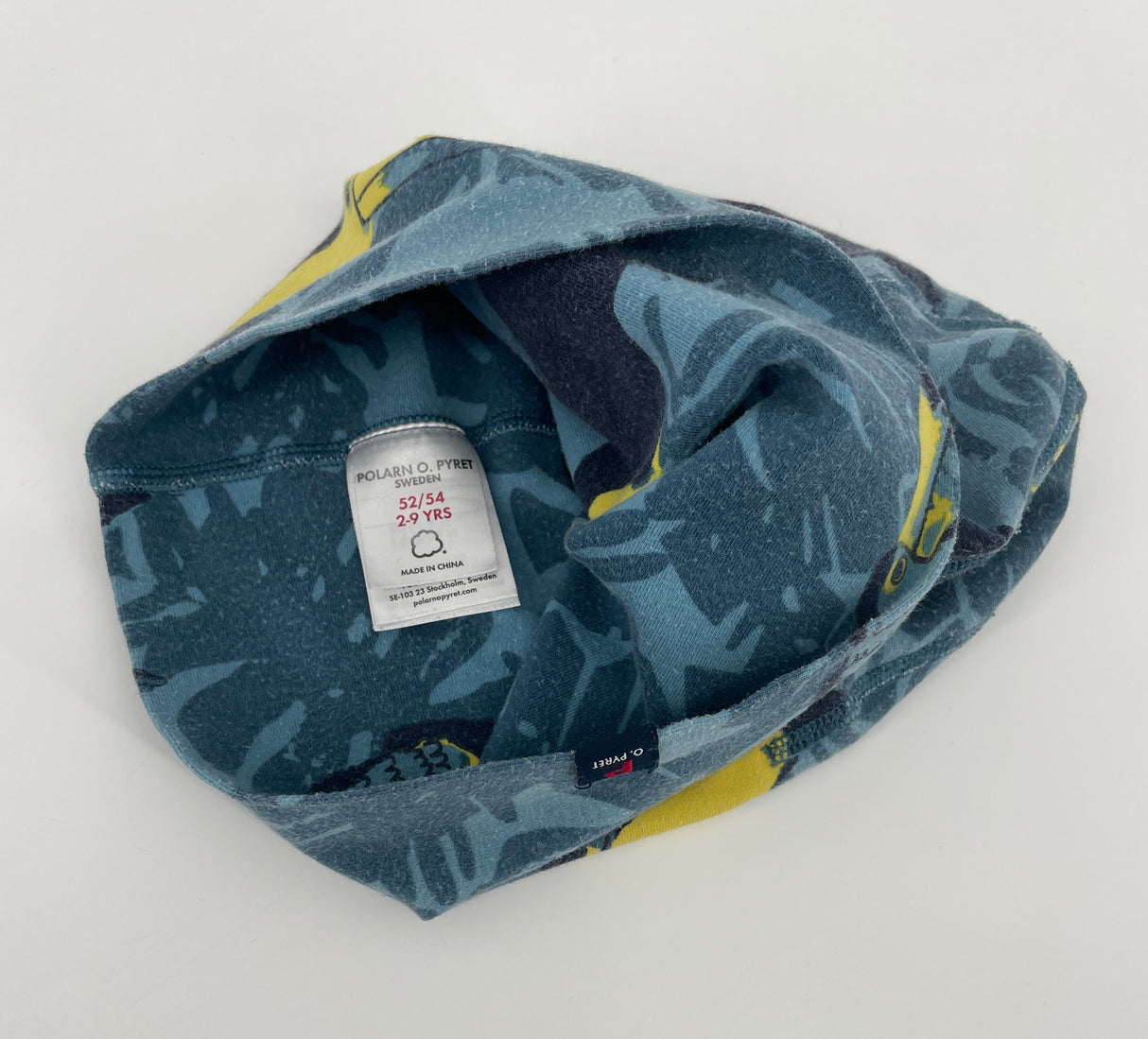 Muts Blauw Toekan Print Maat 2 - 9 Jaar