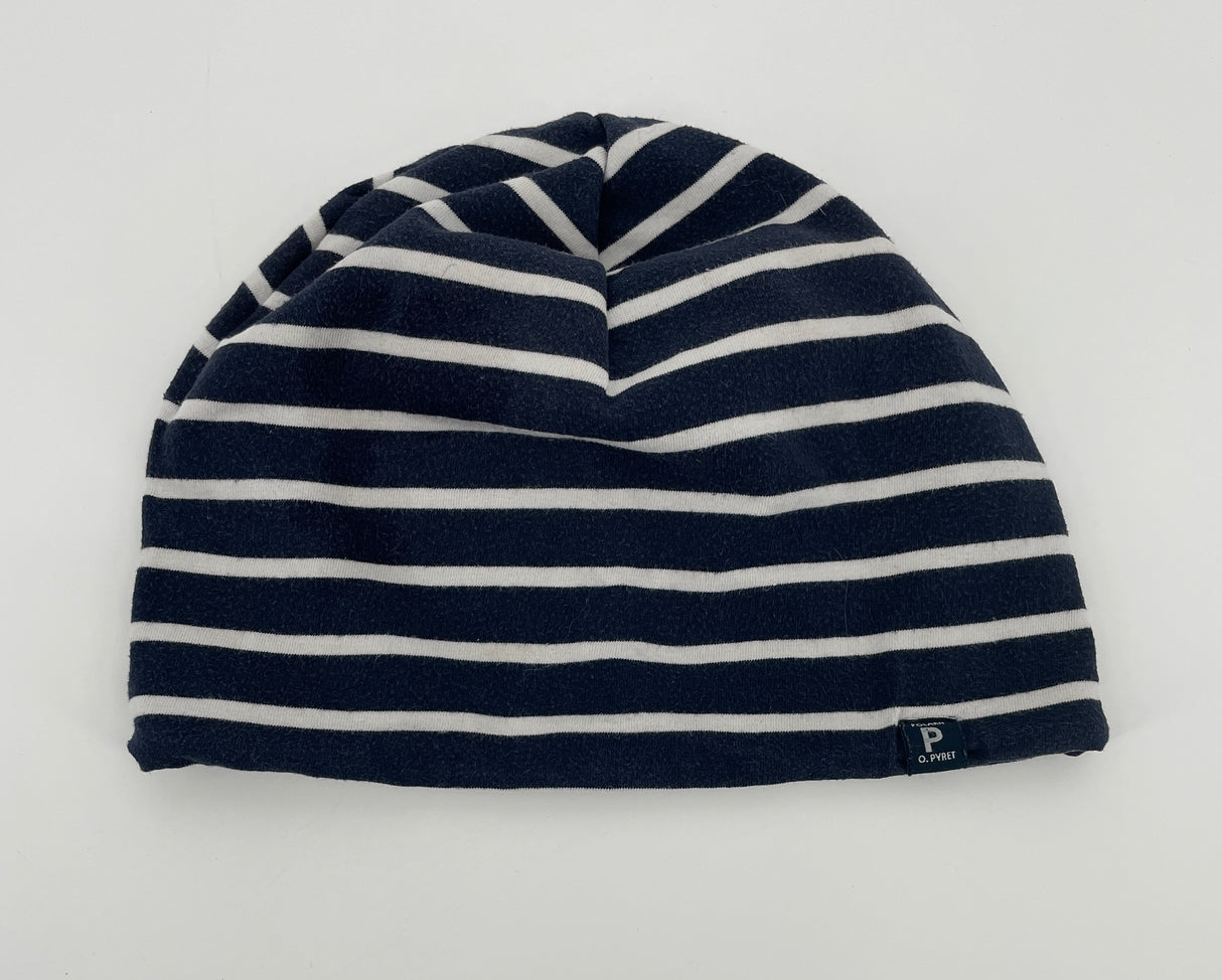 Muts Donkerblauw Wit Gestreept Maat 2 - 9 Jaar