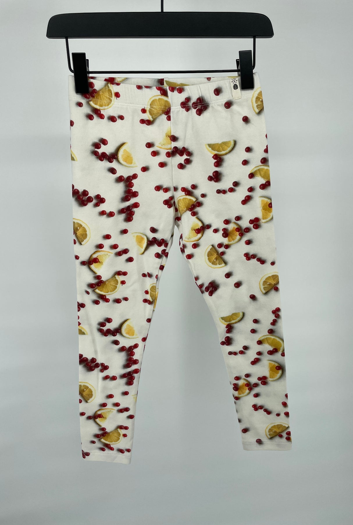 Legging Beige met Fruit Maat 104