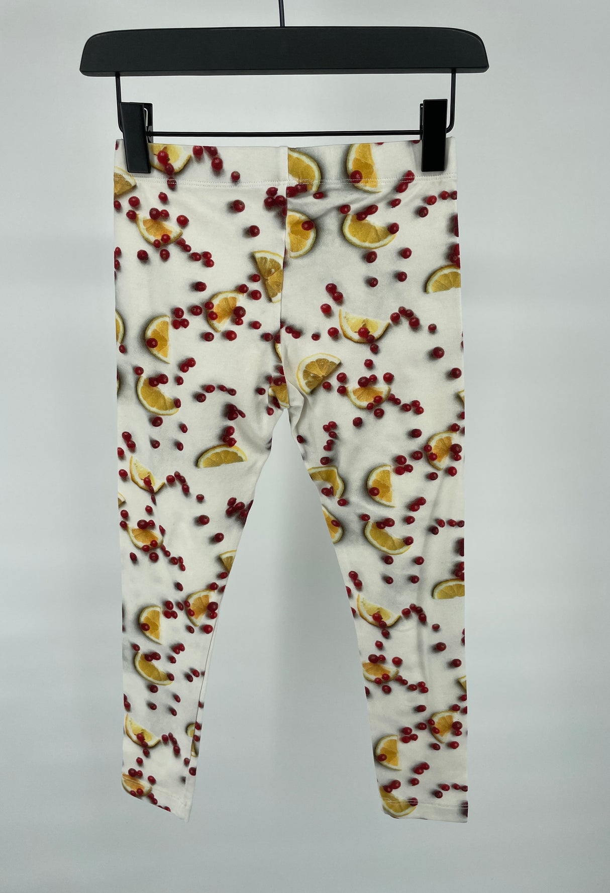 Legging Beige met Fruit Maat 104