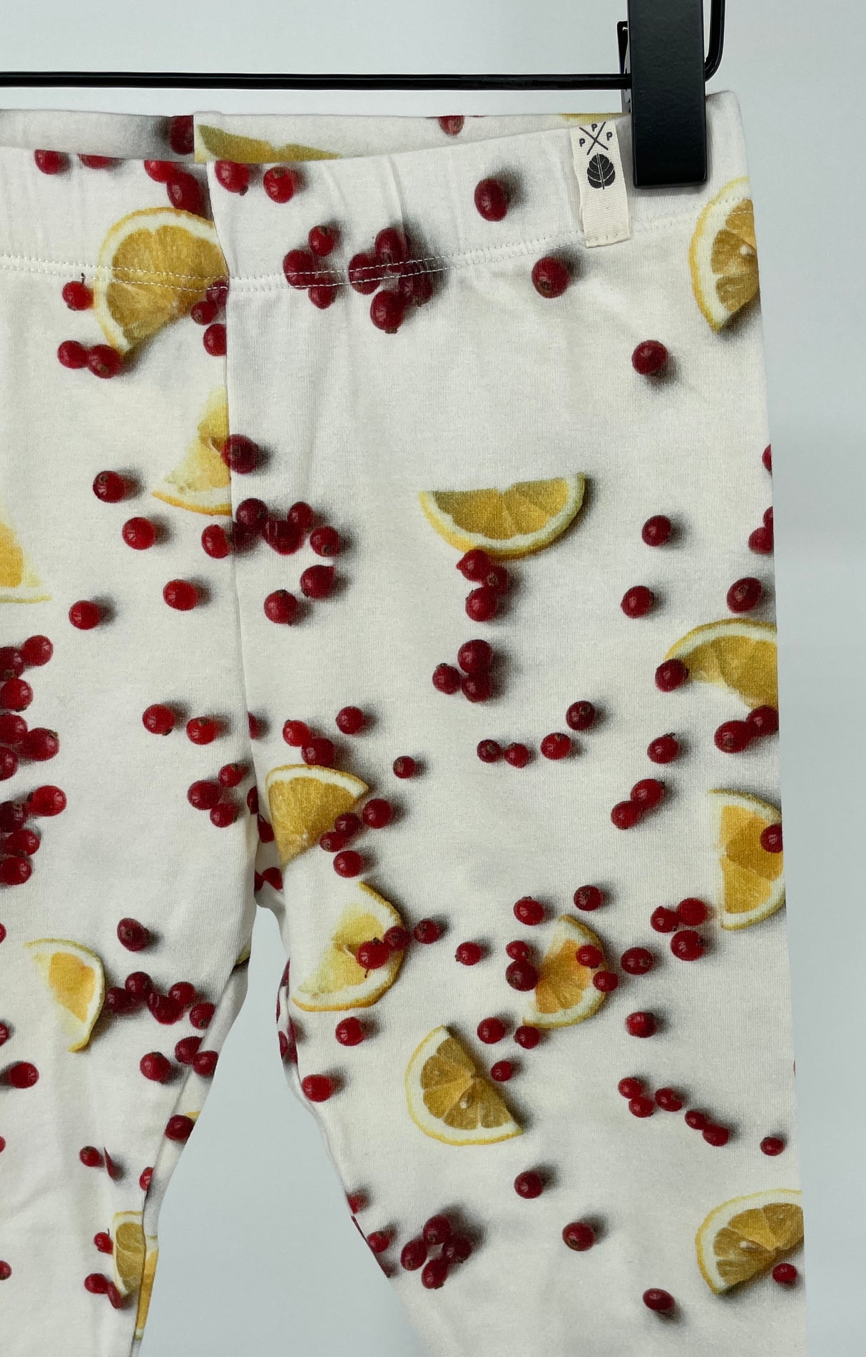 Legging Beige met Fruit Maat 104