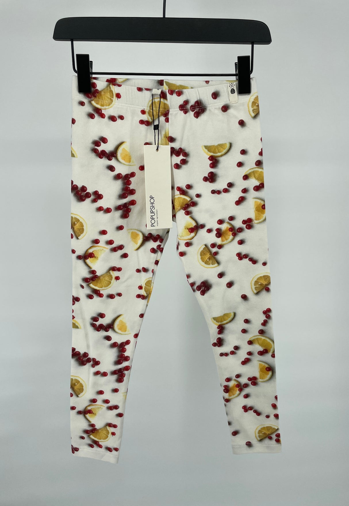 Legging Beige met Fruit Maat 104