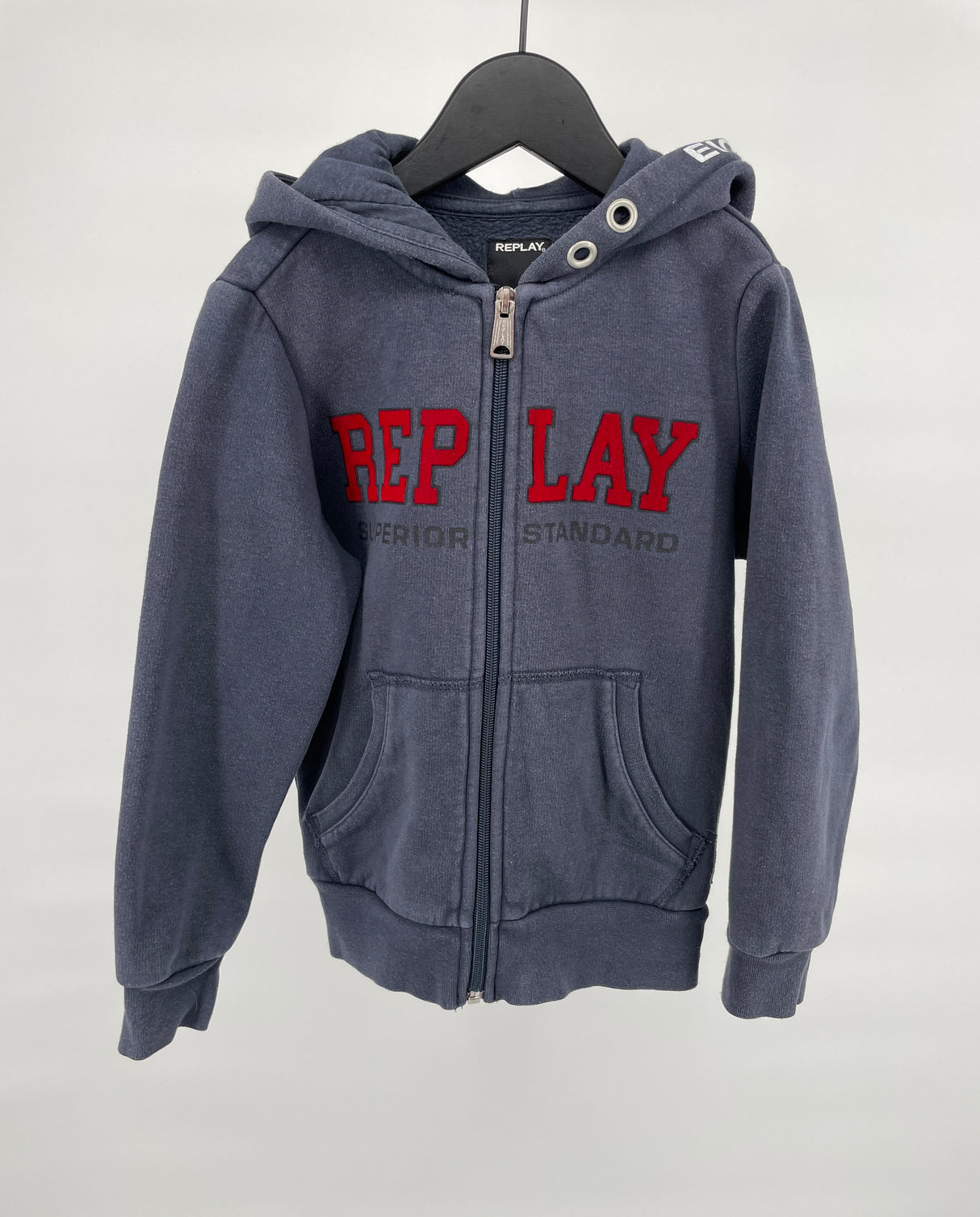 Vest Capuchon Donkerblauw Maat 116