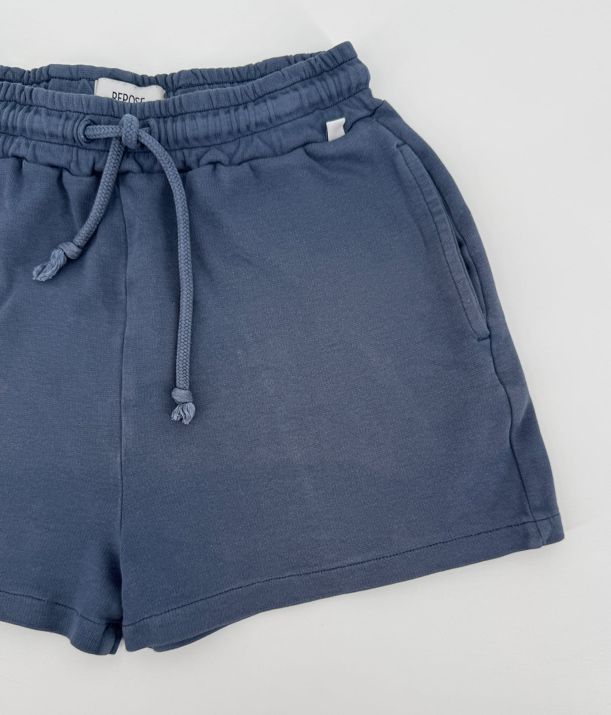 Korte Broek Blauw Grijs Maat 128 / 134