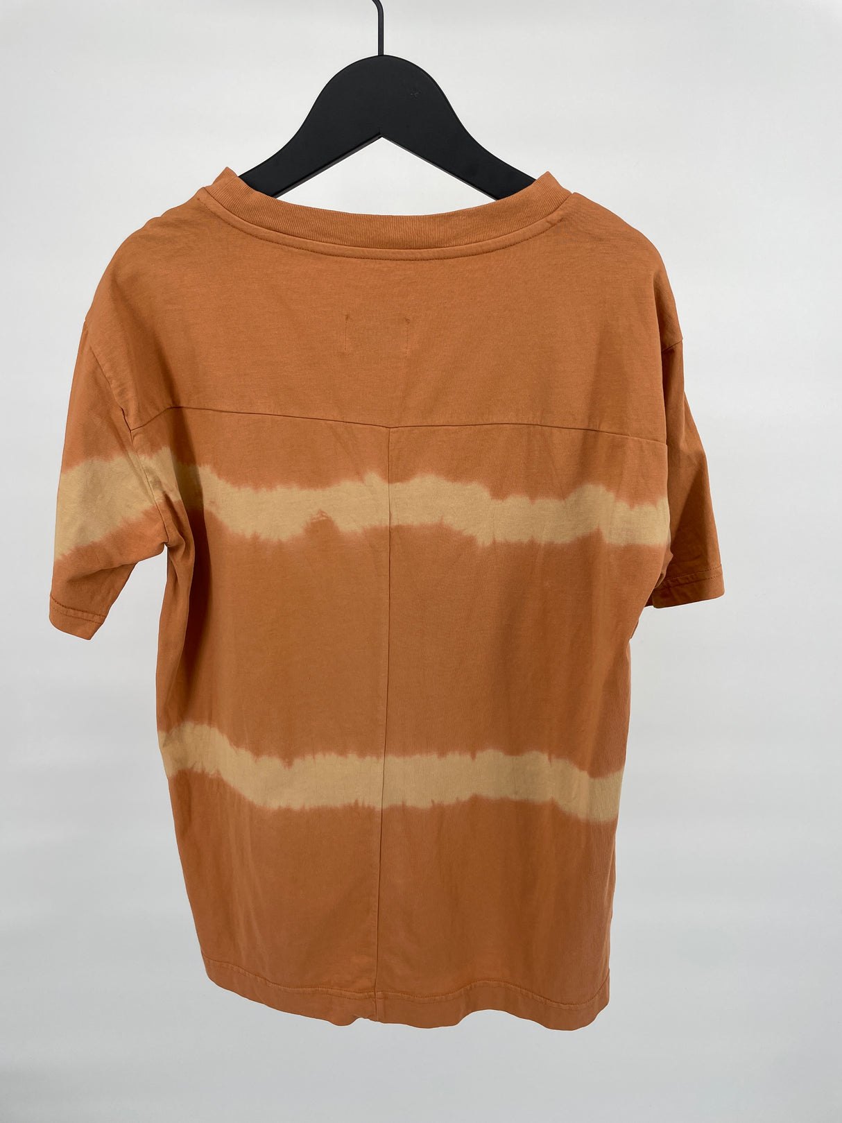 T-shirt Oranje Bruin Tie Dye Maat 140 / 146