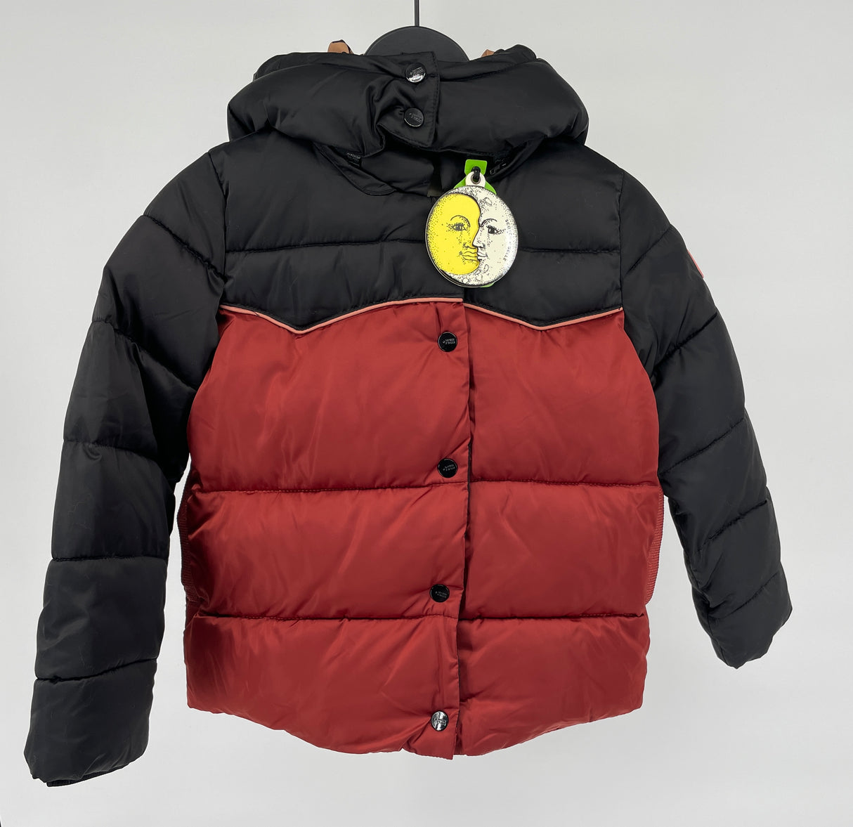 Jas Rood Zwart Maat 116