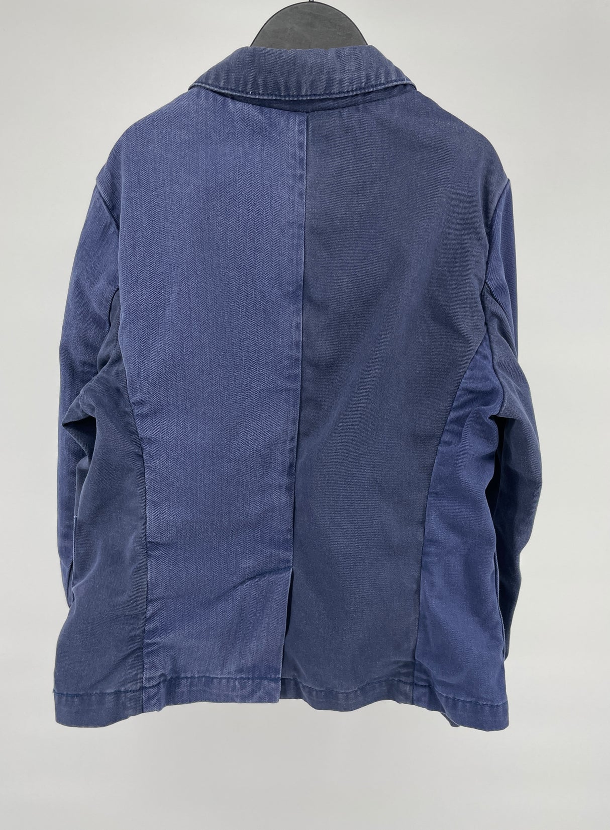 Jas Colbert Blauw Denim Maat 104