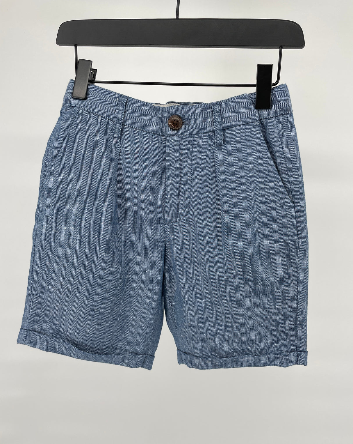 Korte Broek Chino Blauw Maat 128