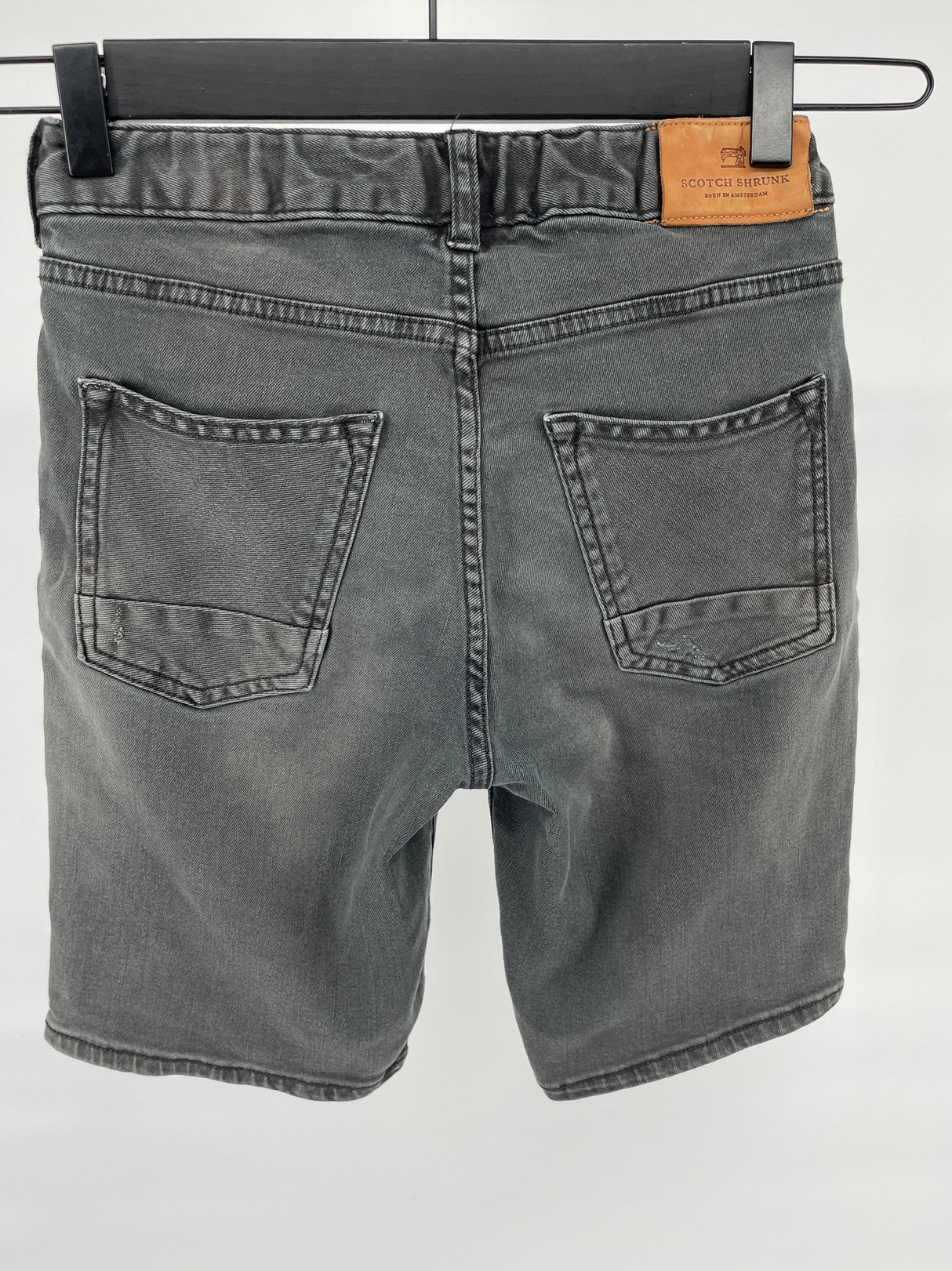 Korte Broek Grijs Denim Maat 140