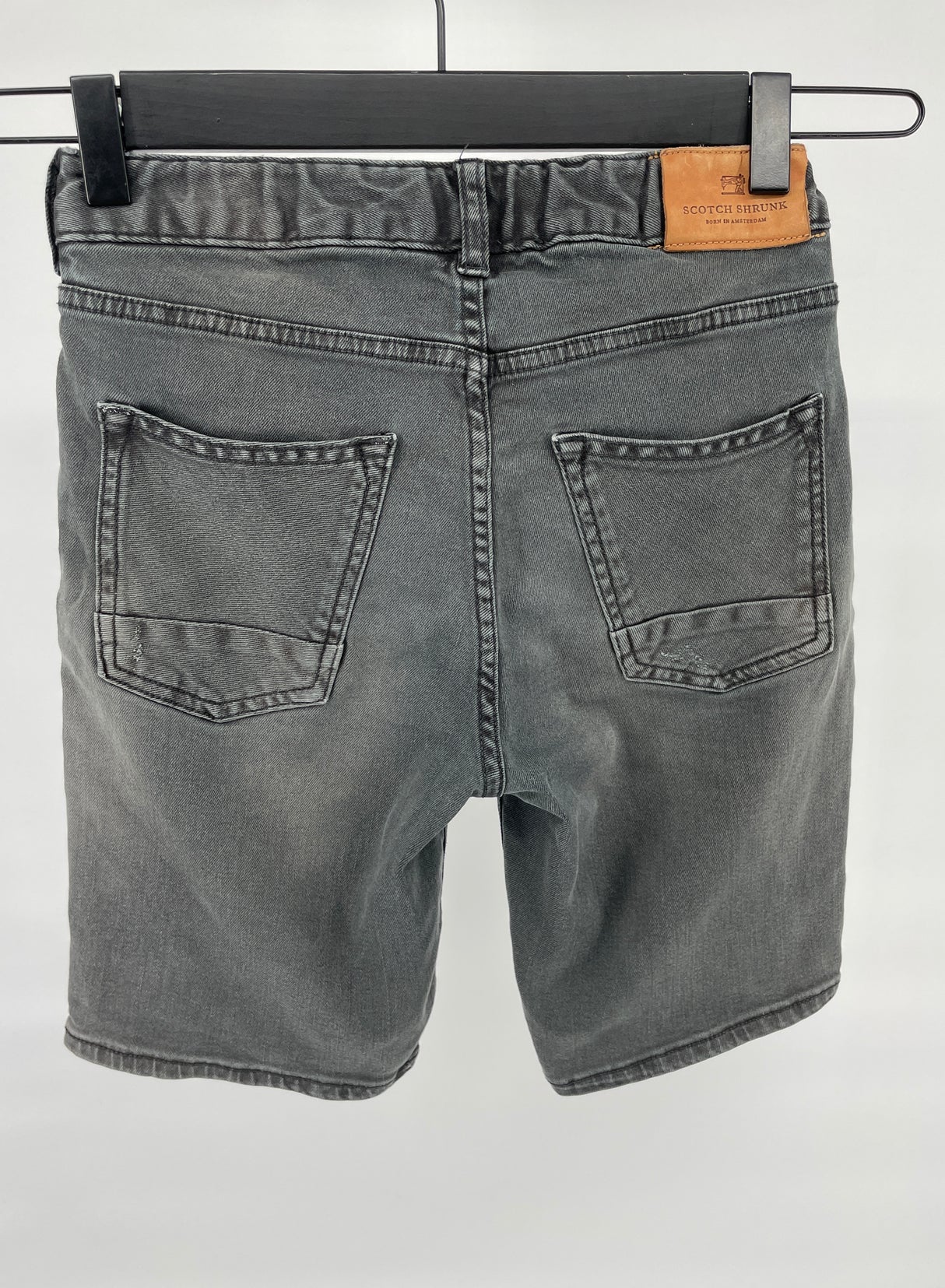 Korte Broek Grijs Denim Maat 140