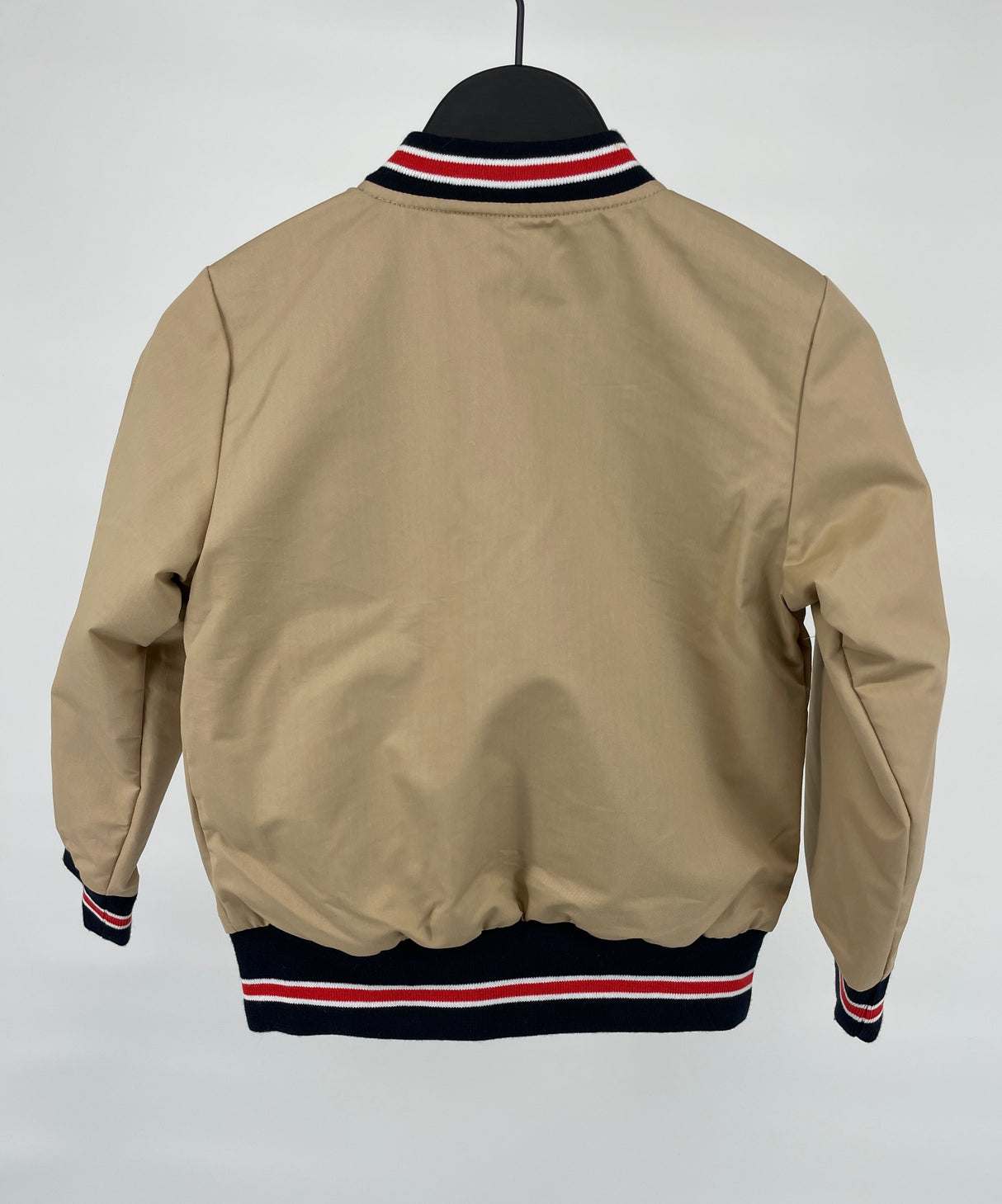 Jas Beige Donkerblauw Reversible Maat 98 / 104