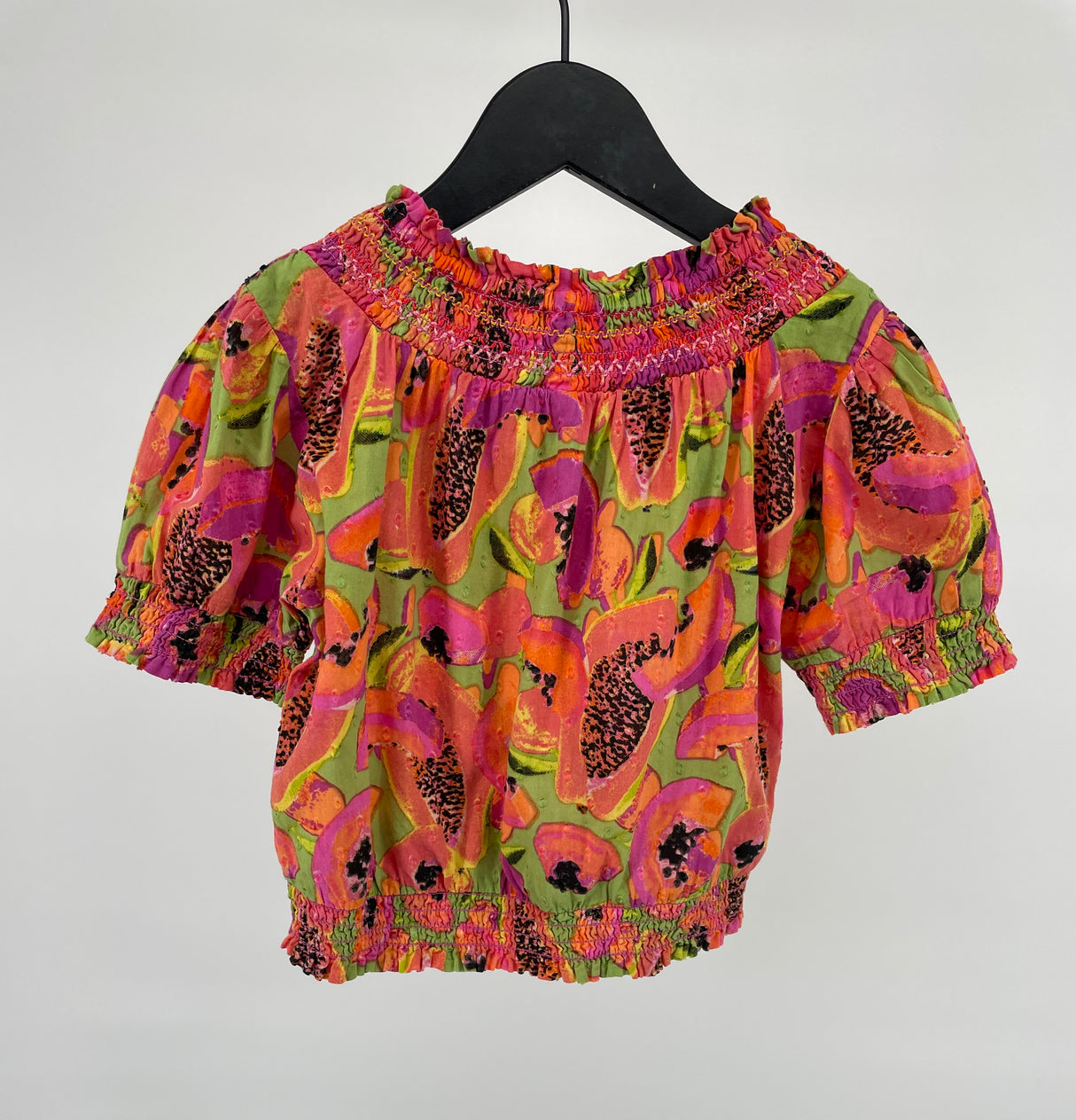 Smock Top Multi Color Zomerfruit Maat 110 / 116
