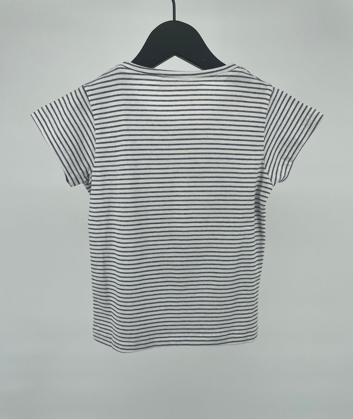 T-shirt Wit Gestreept Dolfijnen Maat 98 / 104