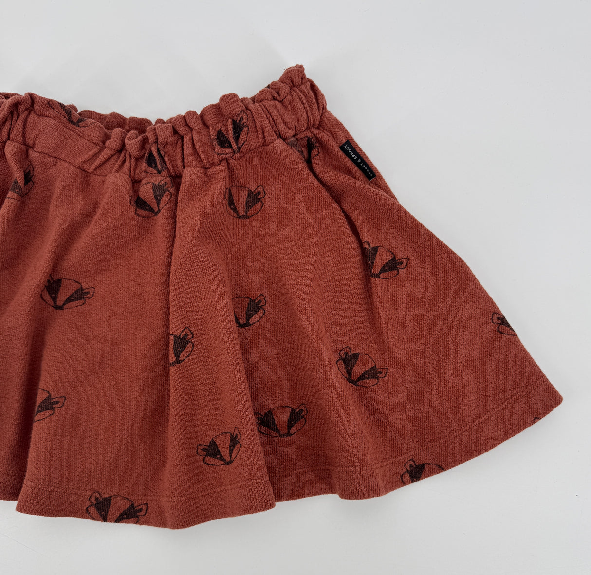 Rokje Bruin Dassen Maat 104