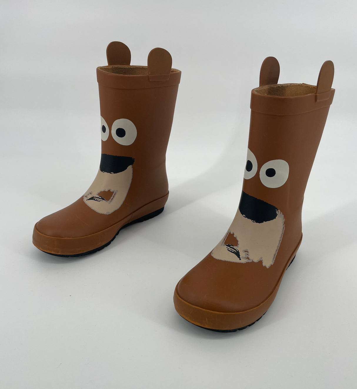 Regenlaarzen Bruin Beer Maat 30