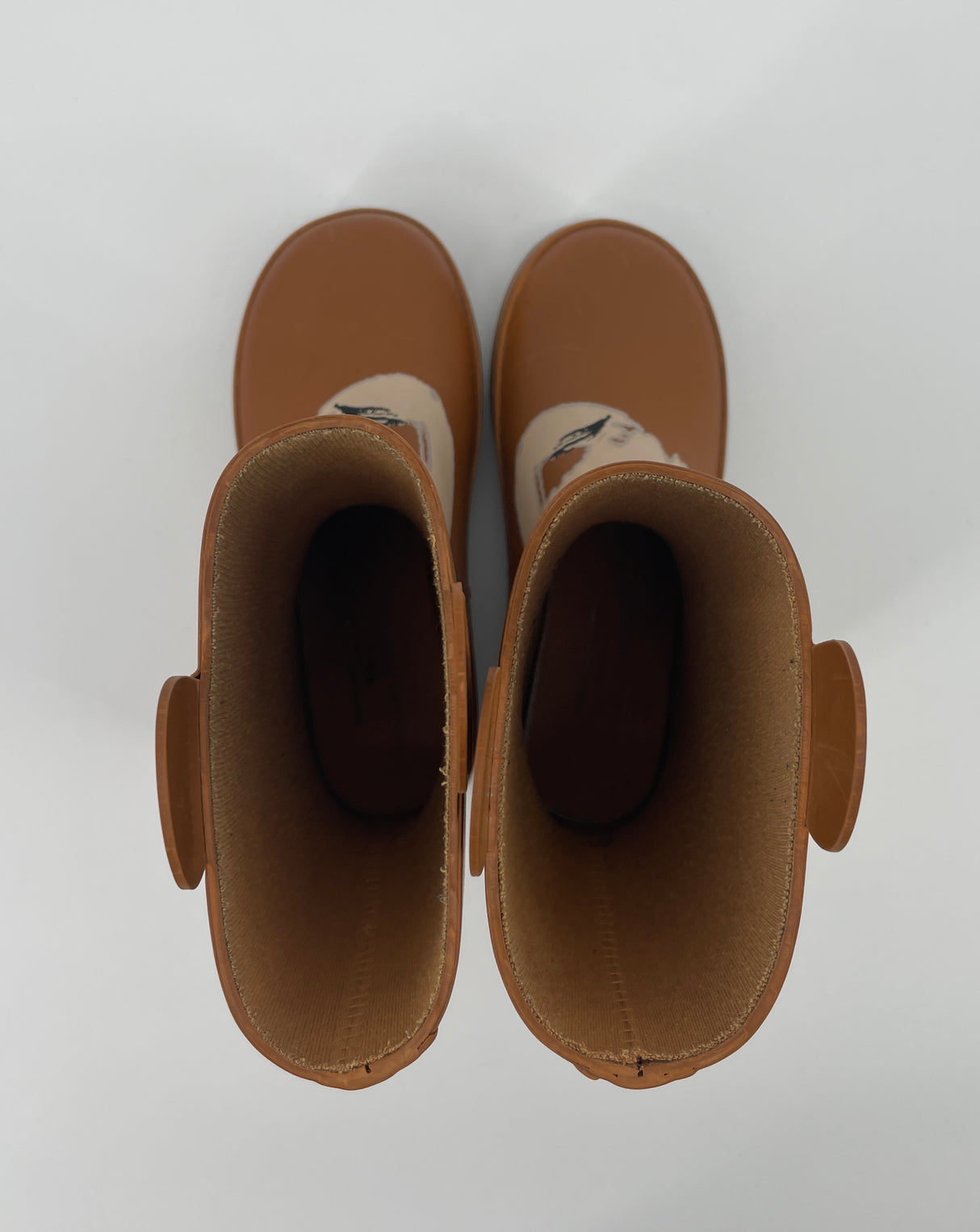 Regenlaarzen Bruin Beer Maat 30