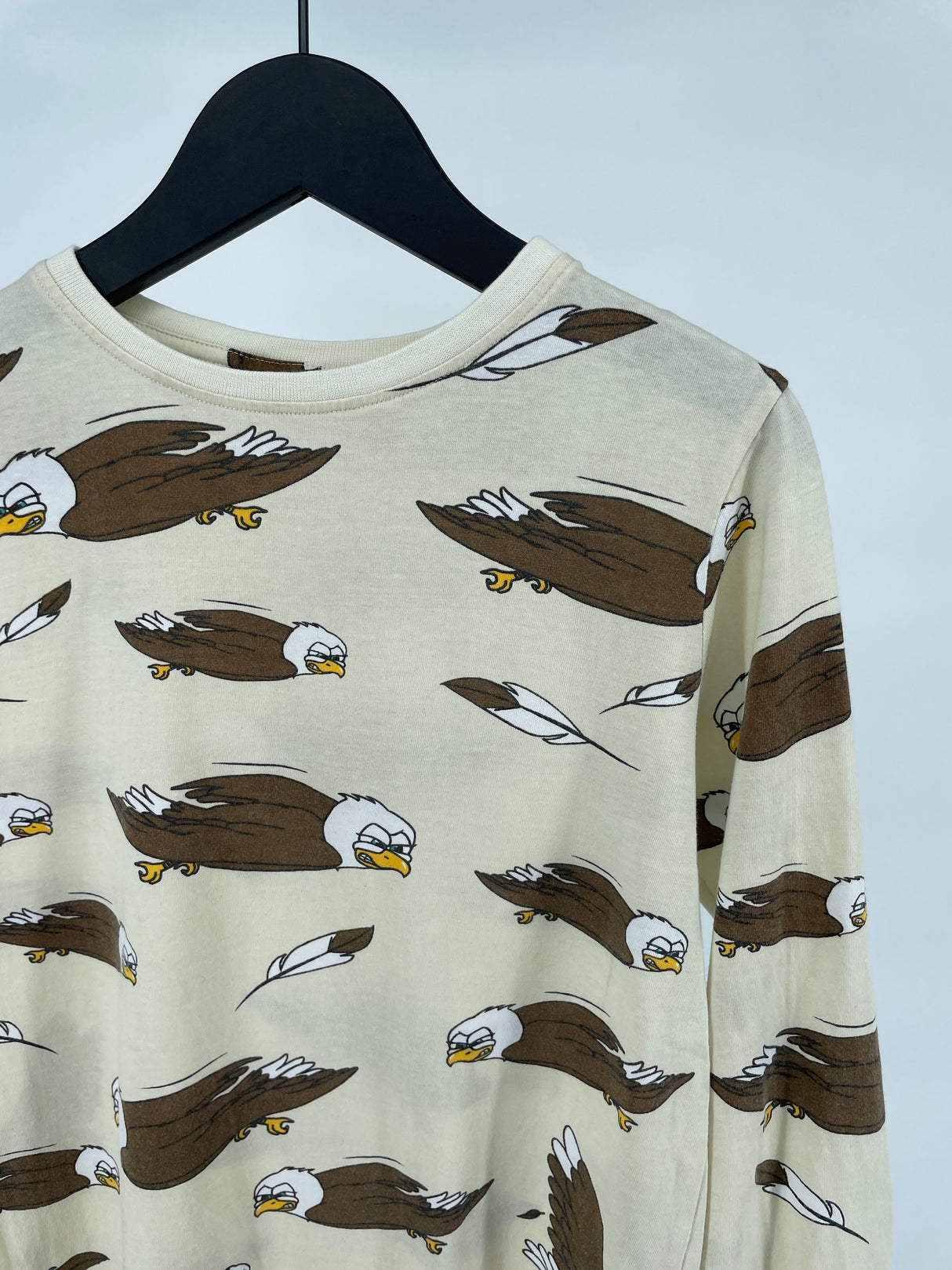 Pyjama Beige Adelaars Maat 128 / 134