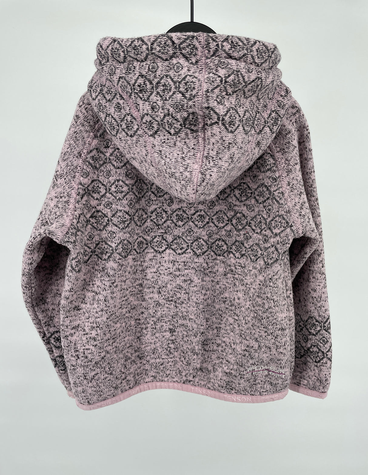 Vest Capuchon Roze Grijs Maat 98 / 104