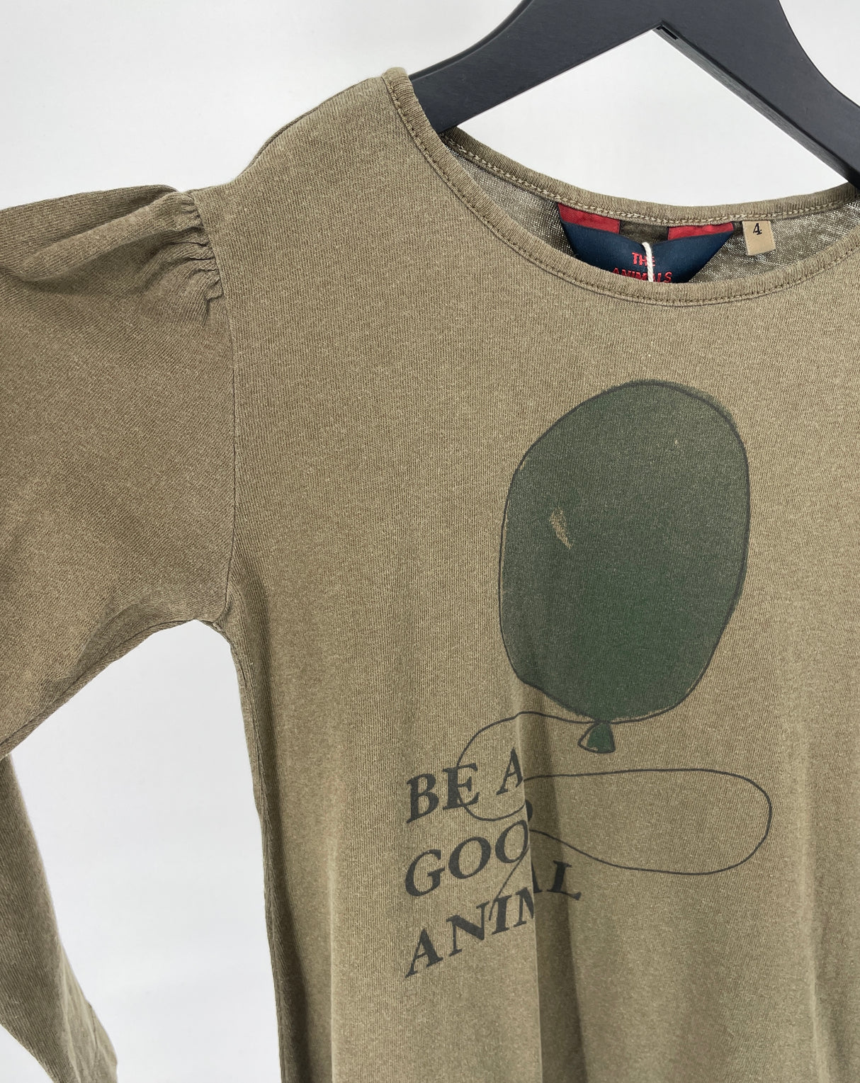 Jurk Groen Ballon Maat 104