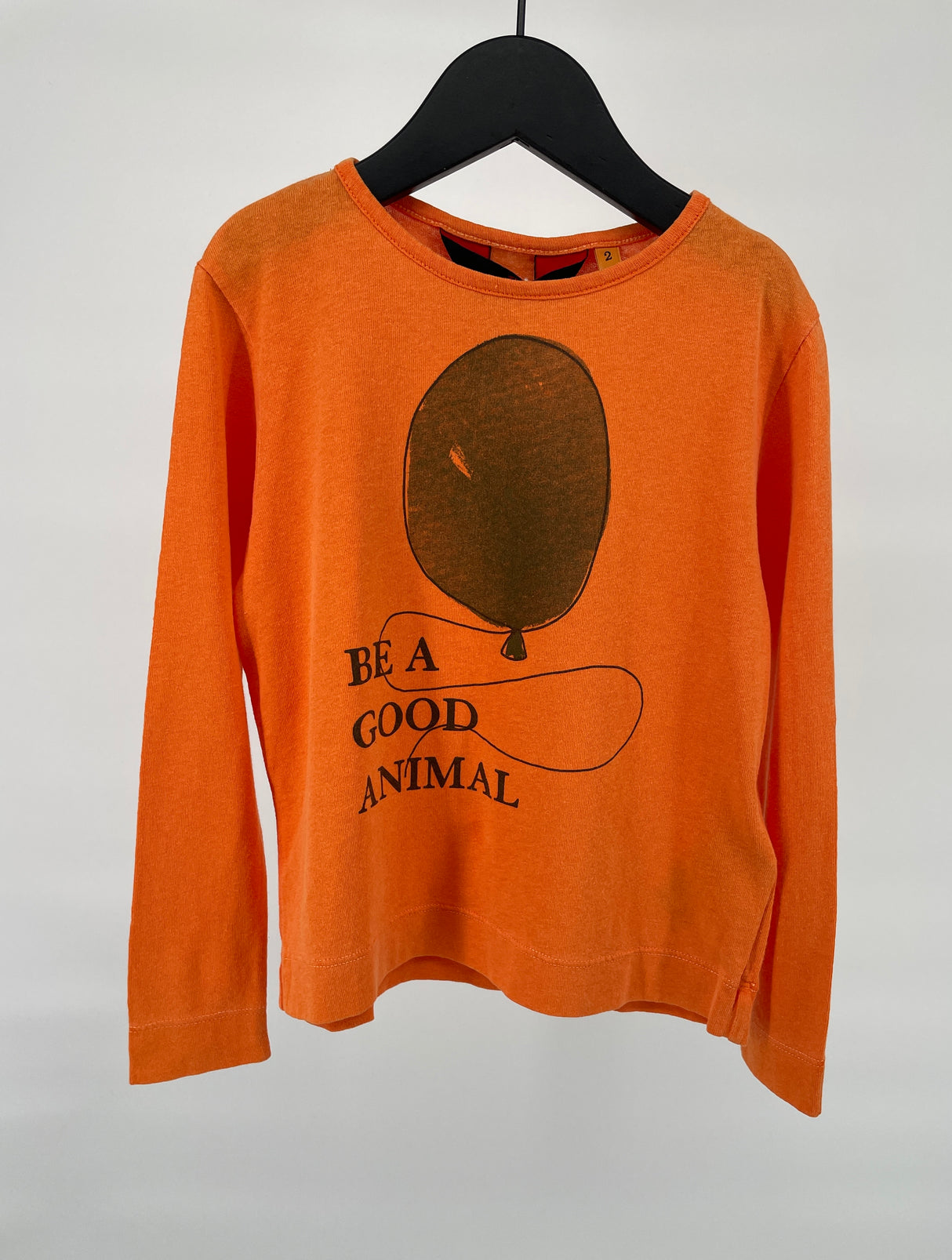 Longsleeve Oranje Ballon Maat 92