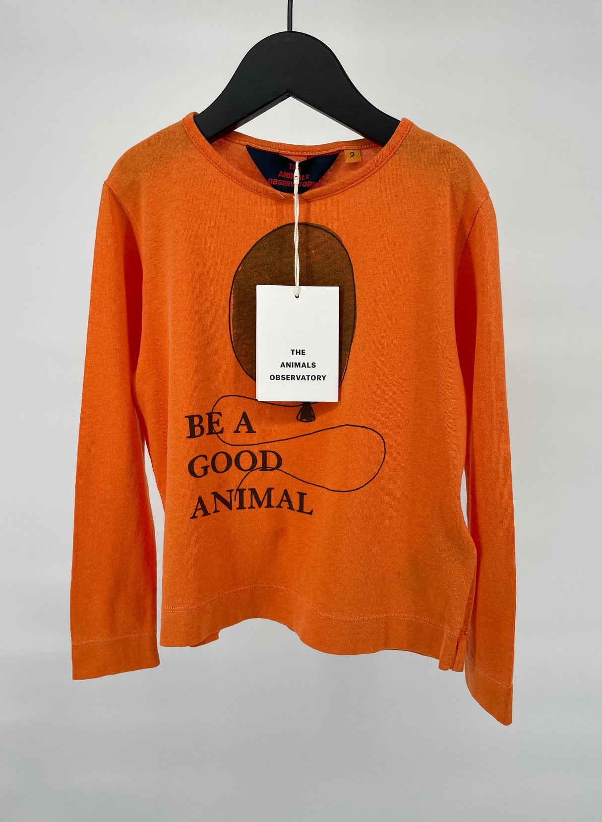 Longsleeve Oranje Ballon Maat 92