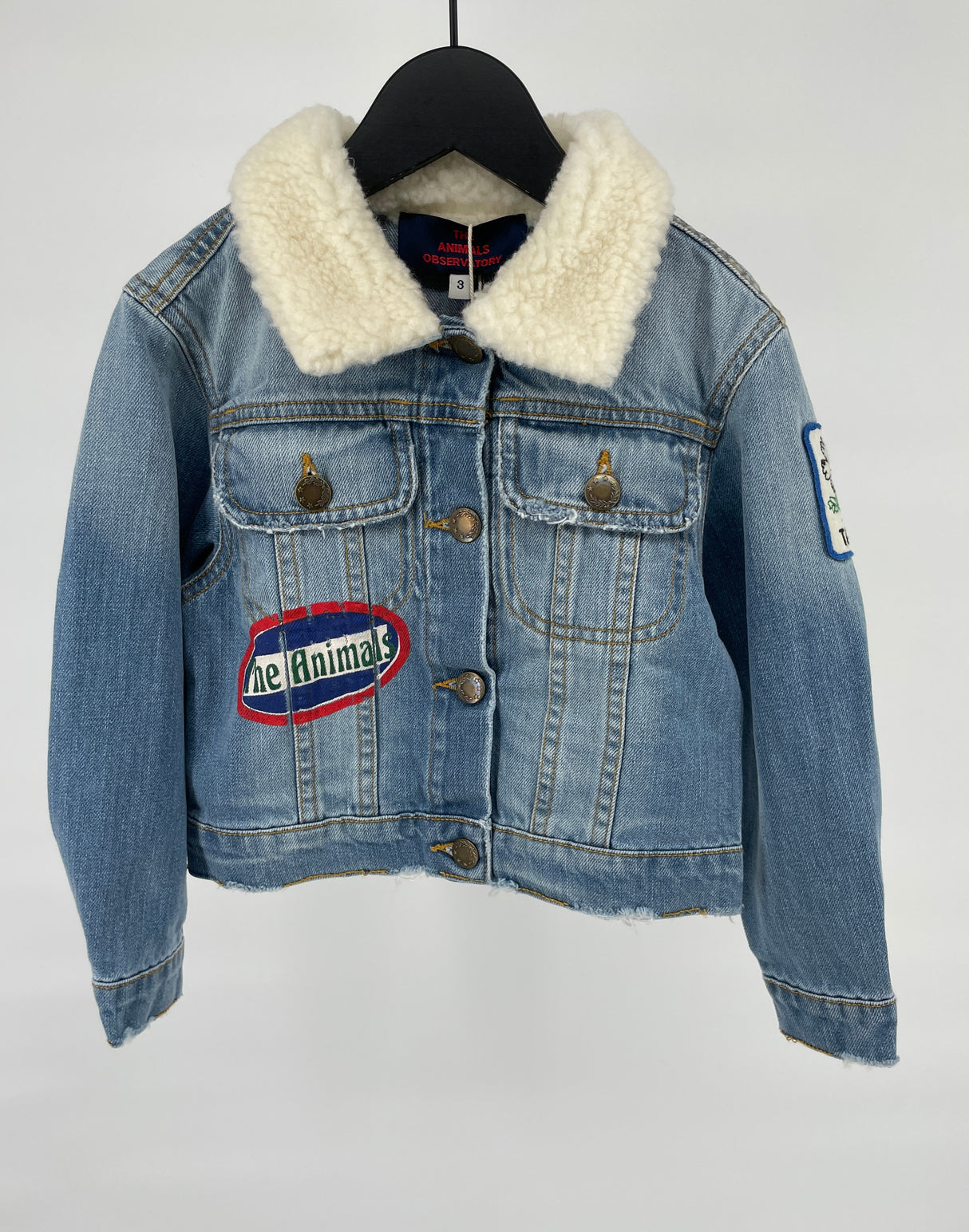 Spijkerjasje Blauw Denim Maat 98