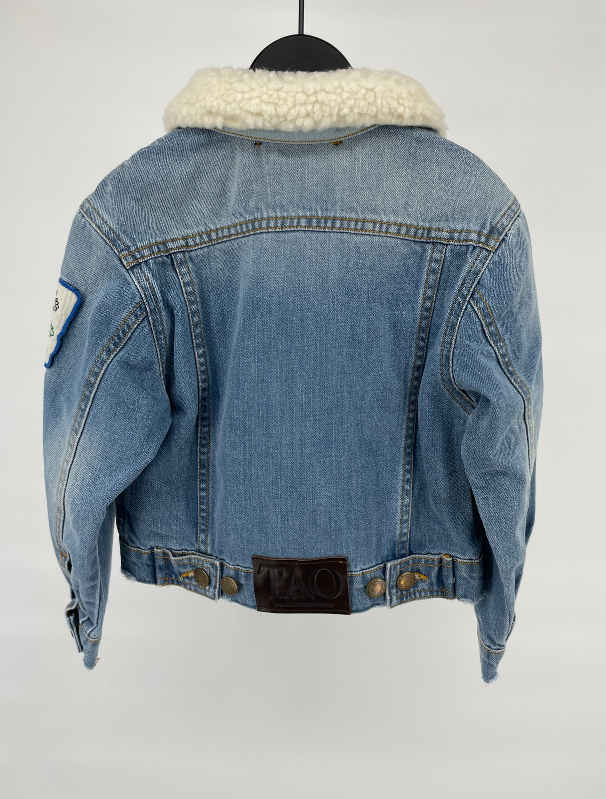 Spijkerjasje Blauw Denim Maat 98