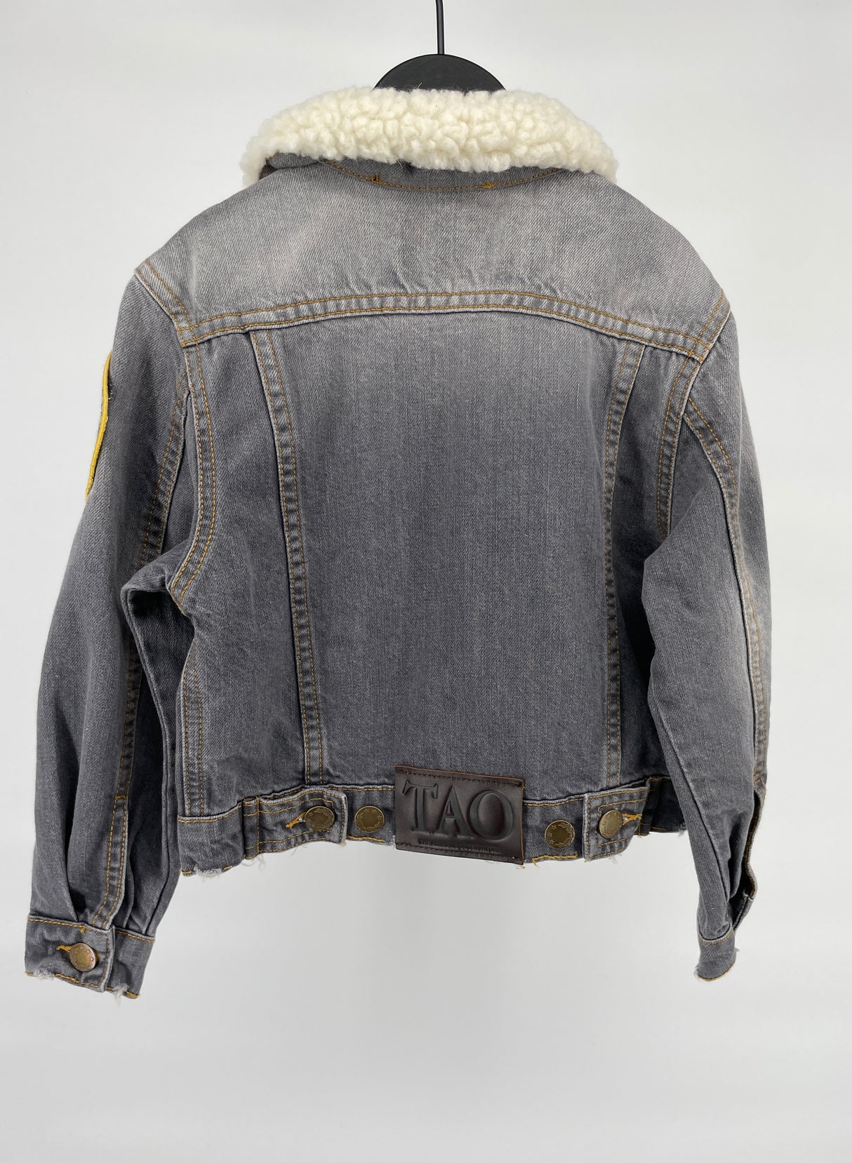 Spijkerjasje Grijs Denim