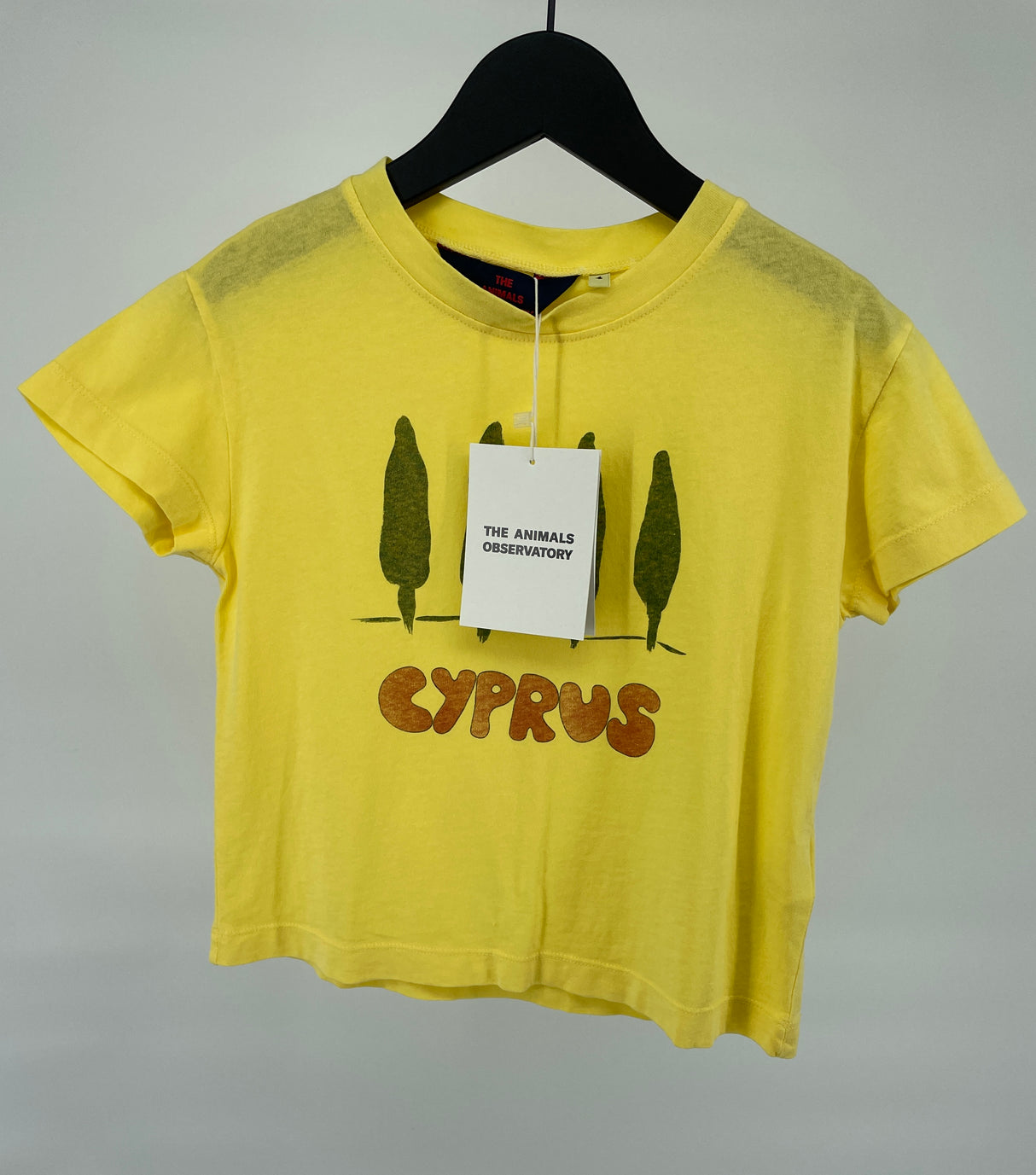 T-shirt Geel Cyprus Maat 104