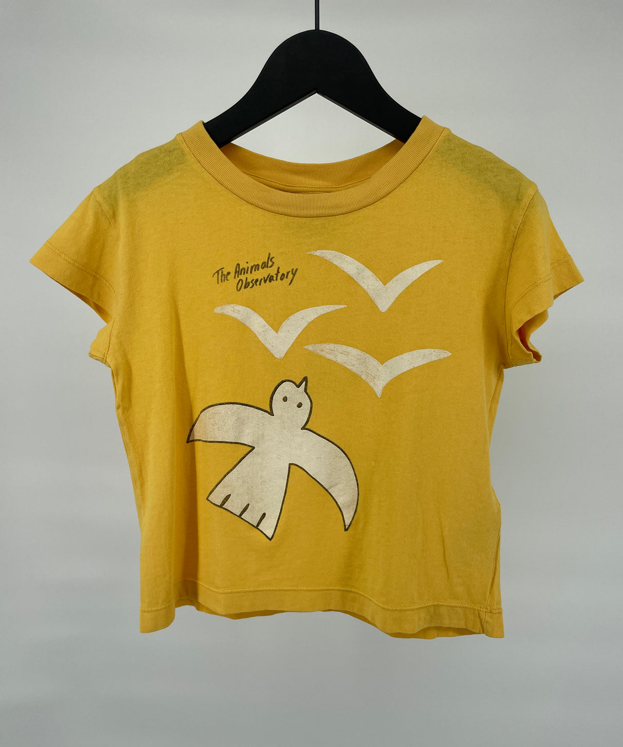 T-shirt Geel Vogel Maat 104