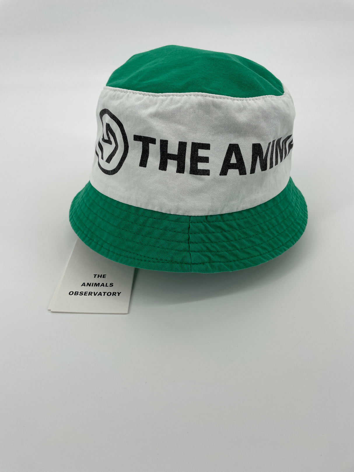 Vissershoedje Groen Wit Logo