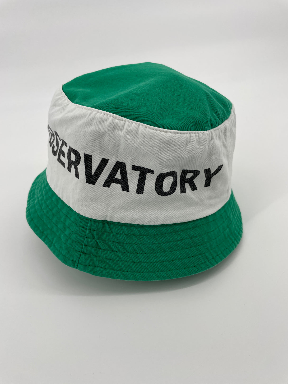 Vissershoedje Groen Wit Logo