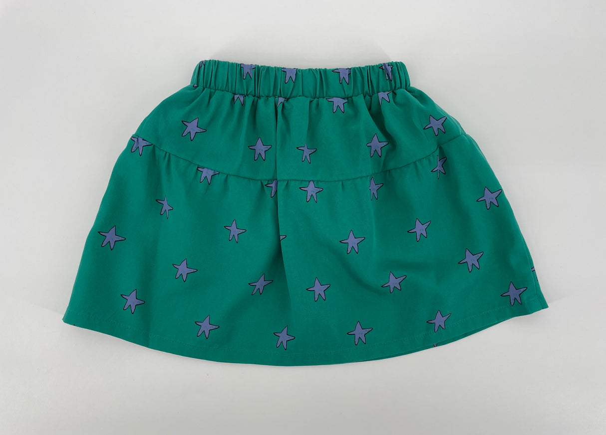 Rok Groen Sterren Maat 110 / 116